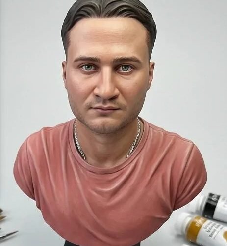 Estatua de Busto Personalizada