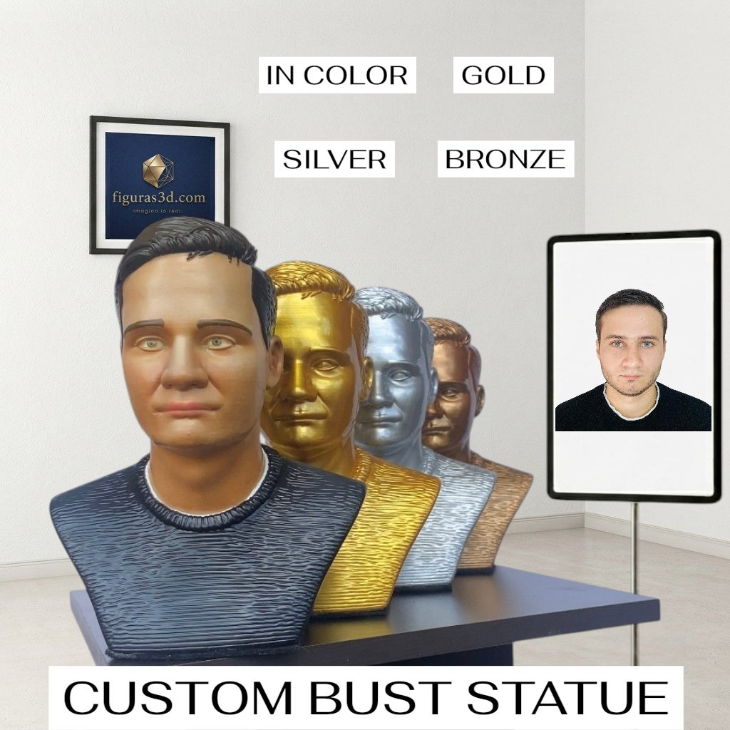 Custom Bust Statue