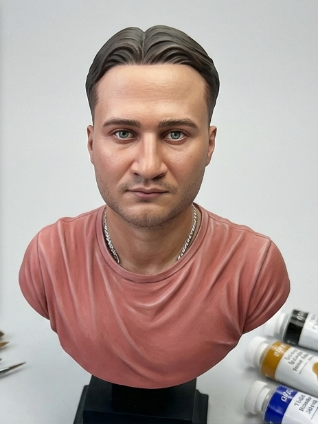 custom 3d bust